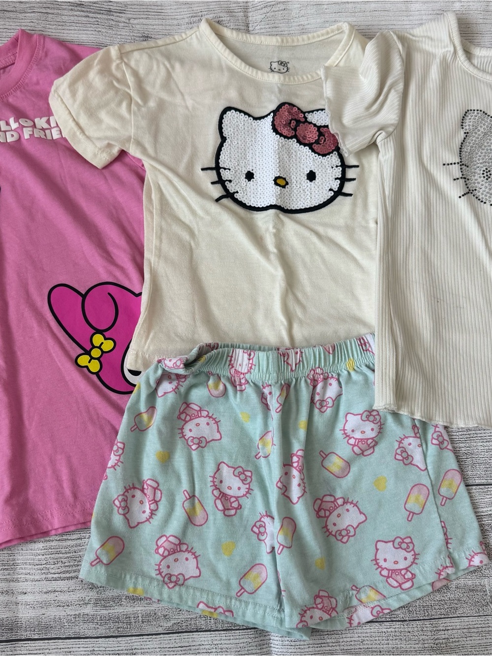 Hello Kitty / Sanrio Shirts and Set